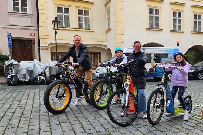 Prague Panoramic Views e-bike and e-Scooter guided Tour - Key highlights that make this tour worth your time