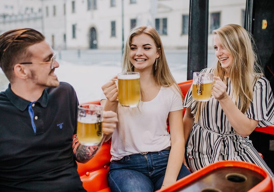 Prague: Party Beer Bus - Price and value for a private group beer bus