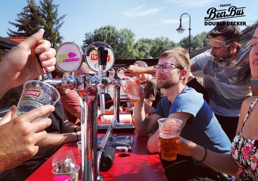 Prague: Party Beer Bus - The sightseeing route: what you’ll see and how to get the best photos