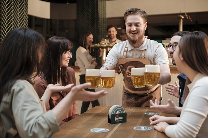 Prague Pilsner Urquell Experience with 3 Free Beer Tastings - The Shop: Personalized Souvenirs, Big Pricing Warning