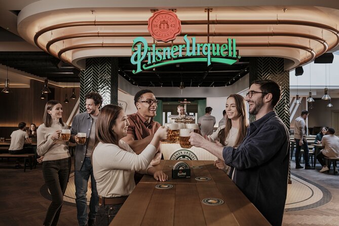 Prague Pilsner Urquell Experience with 3 Free Beer Tastings - Wheelchair Accessible and Easy to Include in a Day Plan