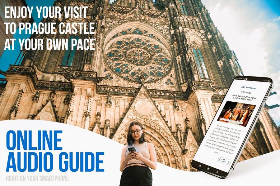 Prague: Prague Castle Complex Smartphone Audio Guide - How the smartphone audio guide works on your own phone