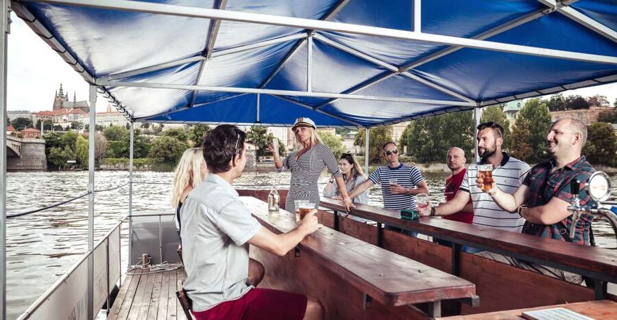 Prague: Private Cycle Boat River Tour with Beer or Prosecco - Key Highlights You Should Know Before You Go