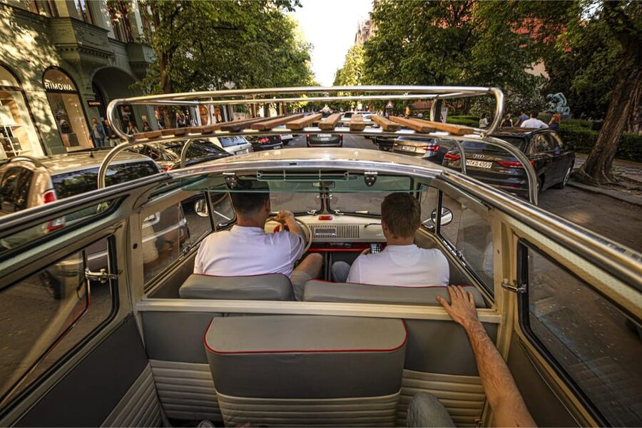 Prague: Private Sightseeing Tour in original VW Samba bus - The free Polaroid keepsake, and how to make it worth it