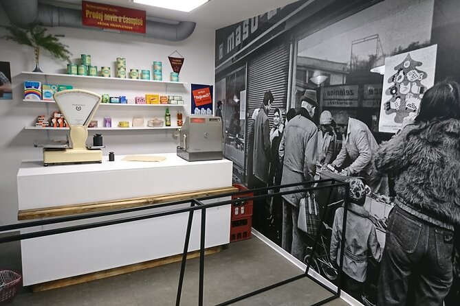 Prague Private Tour and Museum of Communism with transfer - Museum of Communism: classroom, factory, and interrogation rooms