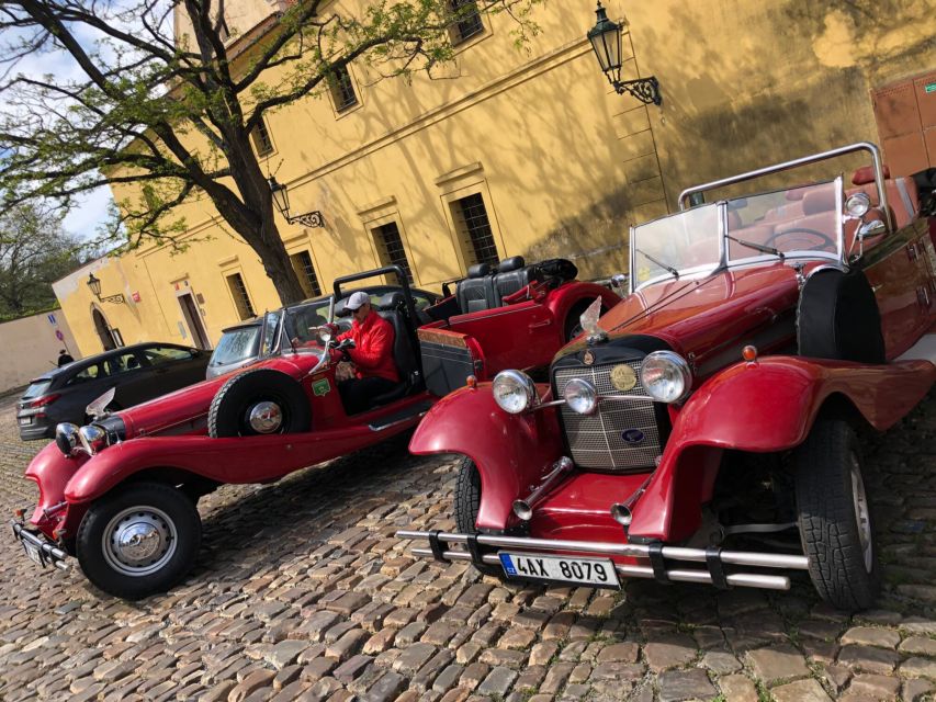 Prague: Private Tour by Vintage Car - The route, stop by stop: what you will see and what to look for