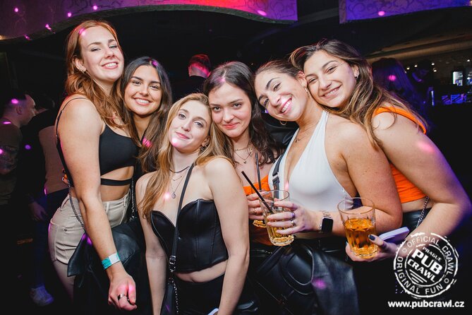 Prague Pub Crawl with Unlimited Drinks & 5 story club Entry - Crowd, Vibe, and Safety: What Big-Group Nights Feel Like
