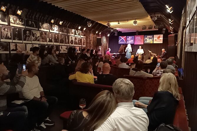 Prague Reduta Jazz Club with Concert Ticket - Stop 1 at Reduta Jazz Club: what the night feels like inside