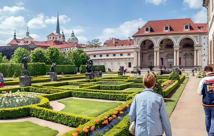 Prague Renaissance and Baroque Gardens Walking Tour - Vrtba Garden in Mala Strana: the Baroque walled garden most people miss