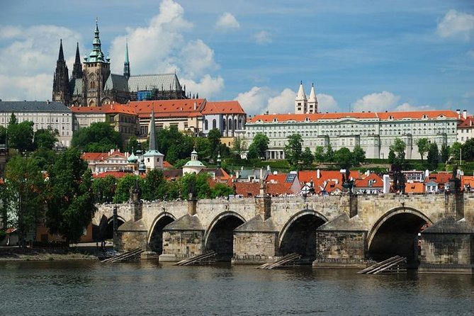 Prague's charming old places tour in Russian language - Starting at the National Theatre, then slipping into Prague’s older layers