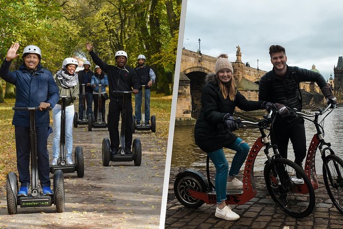 Prague Segway & E-Scooter Grand City Tour - From Ecotours to the Metronome: easing into Prague’s viewpoints