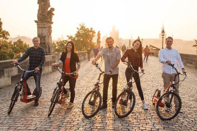 Prague Segway & E-Scooter Grand City Tour - Lennonova zeď, Kafka’s museum area, and Rudolfinum river views
