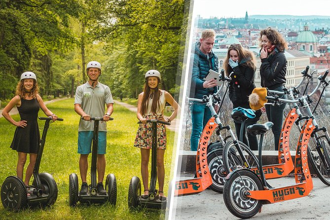 Prague Segway & E-Scooter Grand City Tour - Letná Park and the beer garden views over Old Town and the Vltava