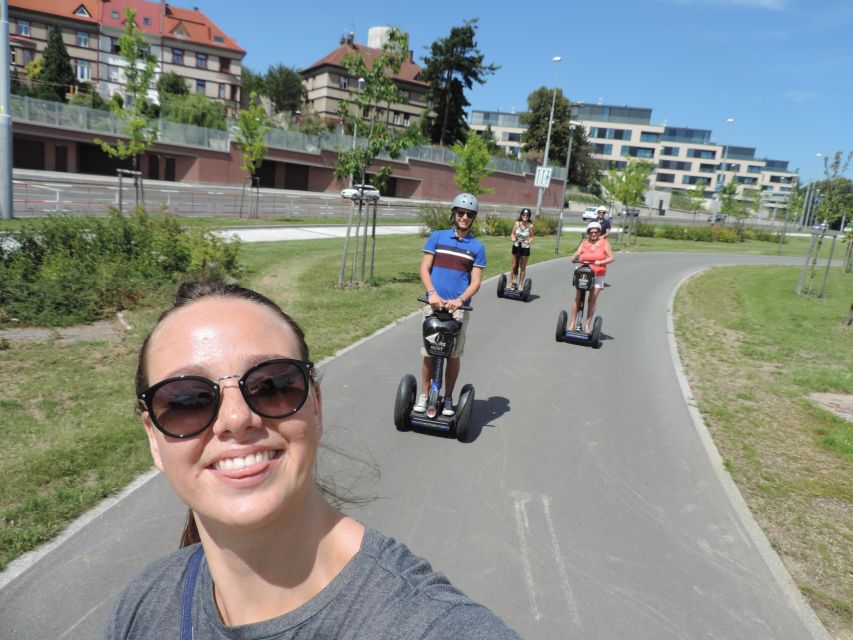 Prague: Segway Sightseeing Live-Guided Tour - The Beverly Hills style villa area, plus the modern side of Prague