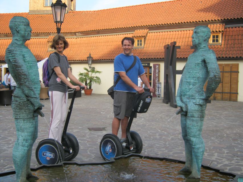 Prague: Segway Sightseeing Live-Guided Tour - Meeting near the Embassy of Japan, then a minibus to the ride start
