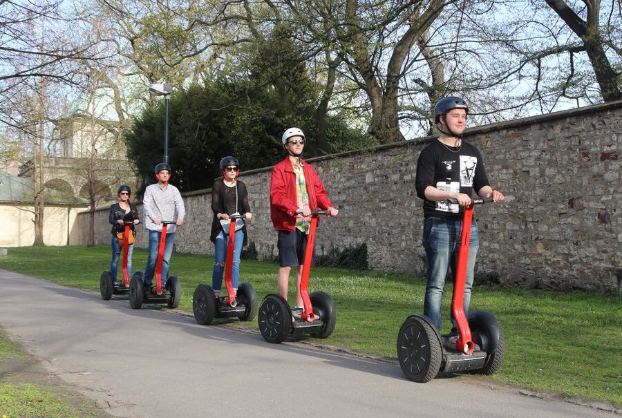 Prague Segway Tour with Oldest Monasteries and Free Taxi - Břevnov Monastery ride and the beer tasting choice