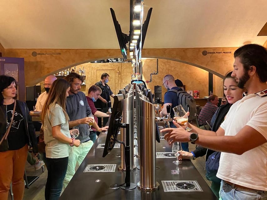 Prague: Self-Pour Czech Beer-Tasting Experience - Glass wash stations that keep flavors from mixing