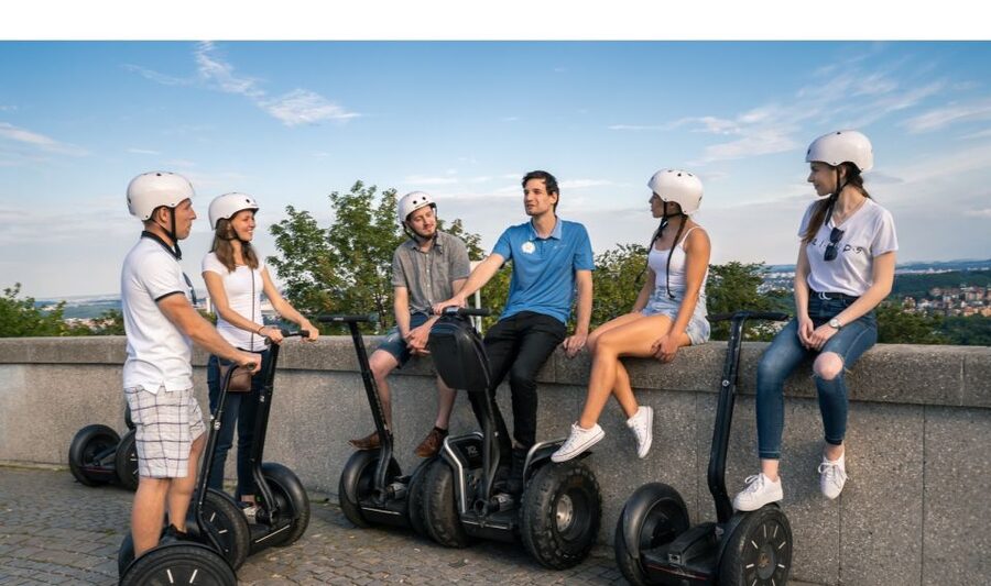 Prague: Shared Group/Private Segway Tour with Hotel Transfer - Stop-by-stop route: Strahov to monasteries to hillside views
