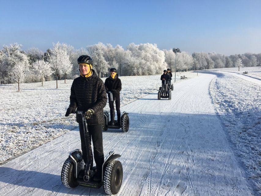 Prague: Shared Group/Private Segway Tour with Hotel Transfer - What to bring, what to expect in weather, and comfort limits