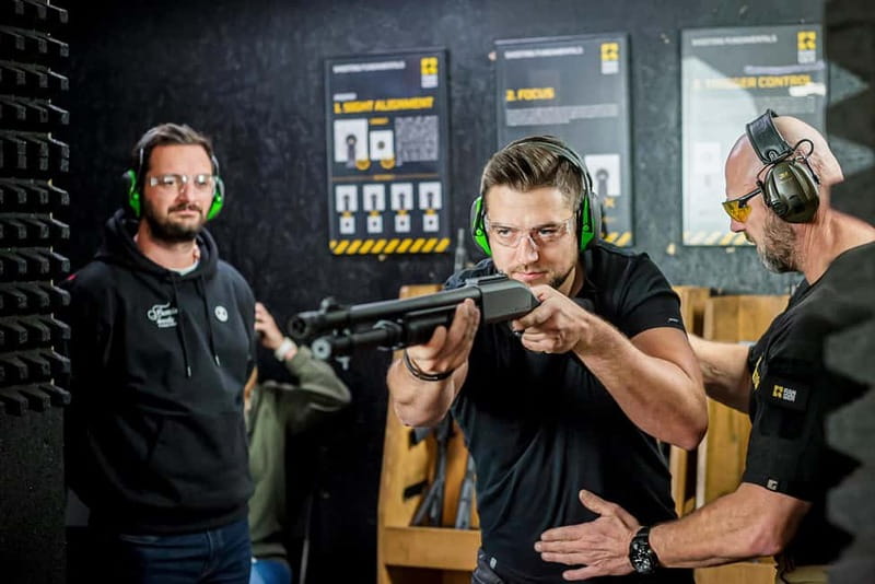 Prague: Shooting Range Experience with up to 10 Guns - Safety Briefing and Gear: The Part That Makes You Feel In Control