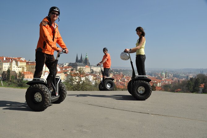 Prague Small group Segway tour - Meeting up with hotel pickup, mobile tickets, and small-group flow