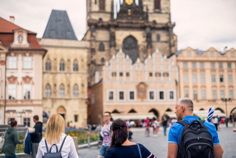 Prague Through the Eyes of Franz Kafka 2.5-Hour Tour - Meeting at Get Prague Guide, then easing into Old Town context