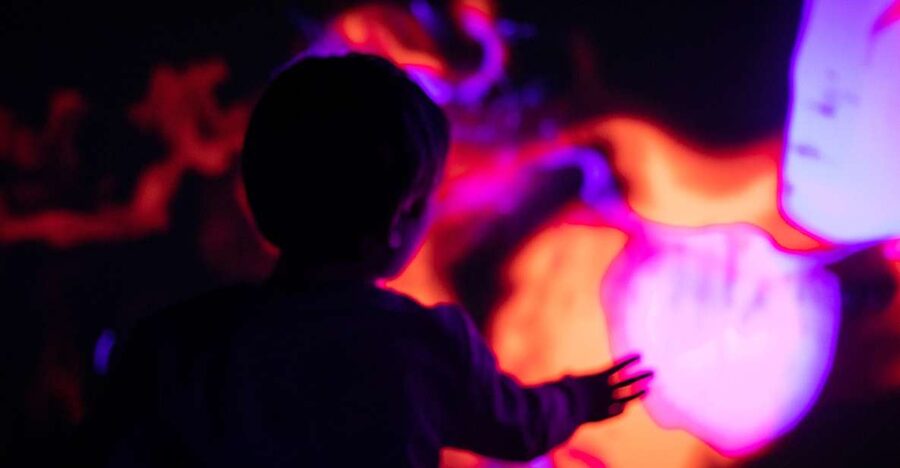 Prague: Ticket to Audiovisual Light Art at Lumia Gallery - The Big Projection Rooms, From Mars to Mirror Mazes
