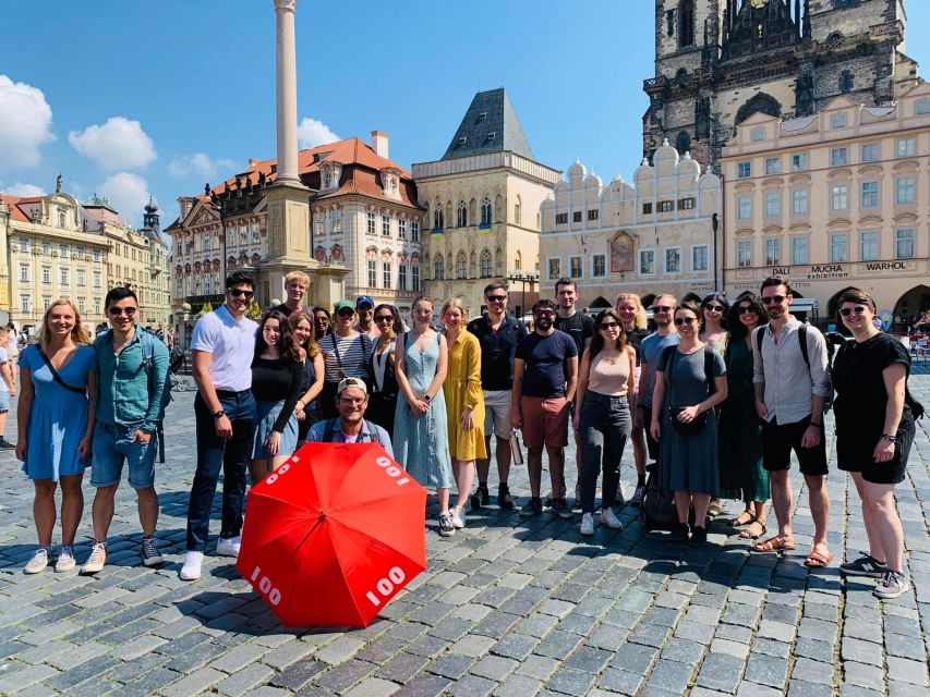 Prague: Top Sights and Historic Center Introduction Tour - Powder Tower, the House at the Black Madonna, and why Prague looks the way it does