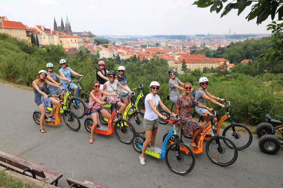 Prague: Tour by Electric Scooter or Cruiser eBike - Prague from the saddle: the value of a 2-hour electric loop