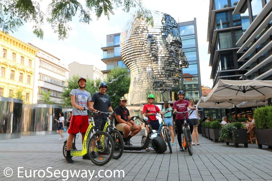 Prague: Tour by Electric Scooter or Cruiser eBike - Old Town Square, St. Nicholas Church, and Pařížská Street energy
