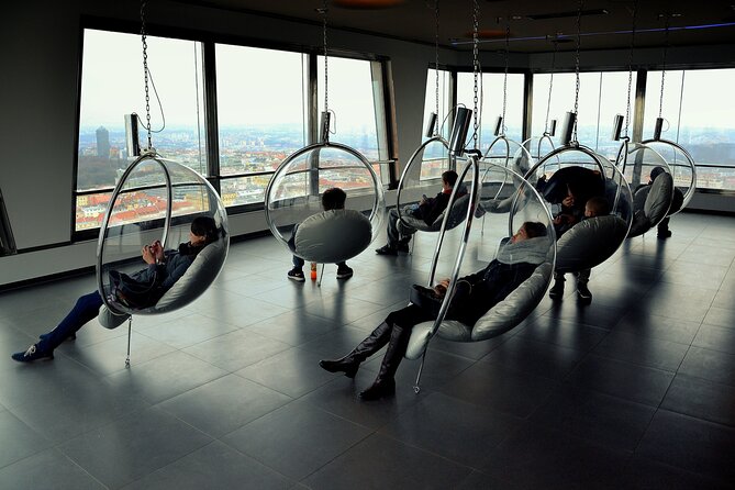 Prague TV tower - Observatory - What you get at the observatory: ticket value and the film stop