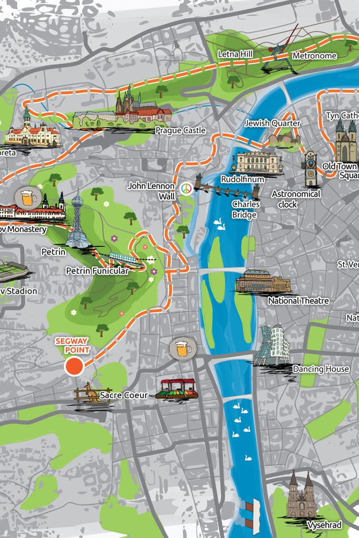 Prague Ultimate e-Scooter City Tour - Why a 3-hour Prague e-scooter circuit works so well