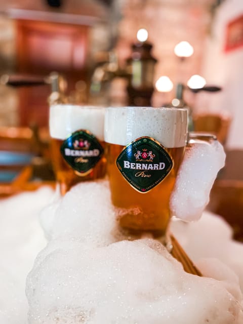 Prague: Ungelt Bernard Beer Spa with Beer & Optional Massage - Prague Beer Spa Basics: What This Bernard Bath Is Really Like