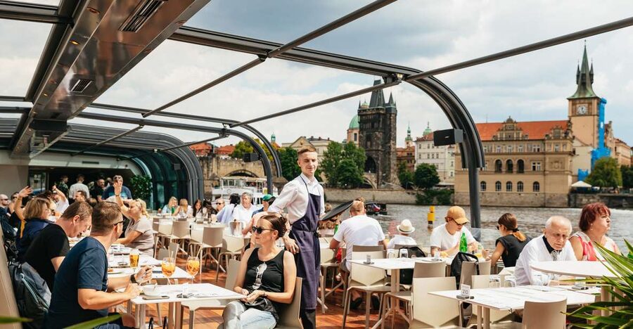 Prague: Vltava River Lunch Cruise in an Open-Top Glass Boat - Is This 2-Hour Vltava Lunch Cruise Good Value at About $57?
