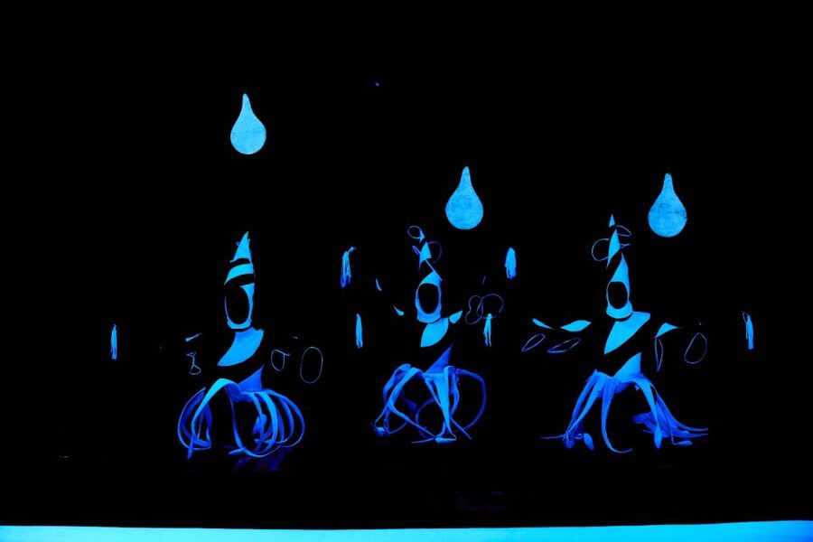 Prague: WOW Show Black Light Theater - What the Story Feels Like: Dance, Puppets, and Non-Verbal Comedy