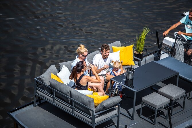 Prague YachtBoat CLASSIC cruise with Unlimited Beer or Prosecco - Key highlights if you want this vibe