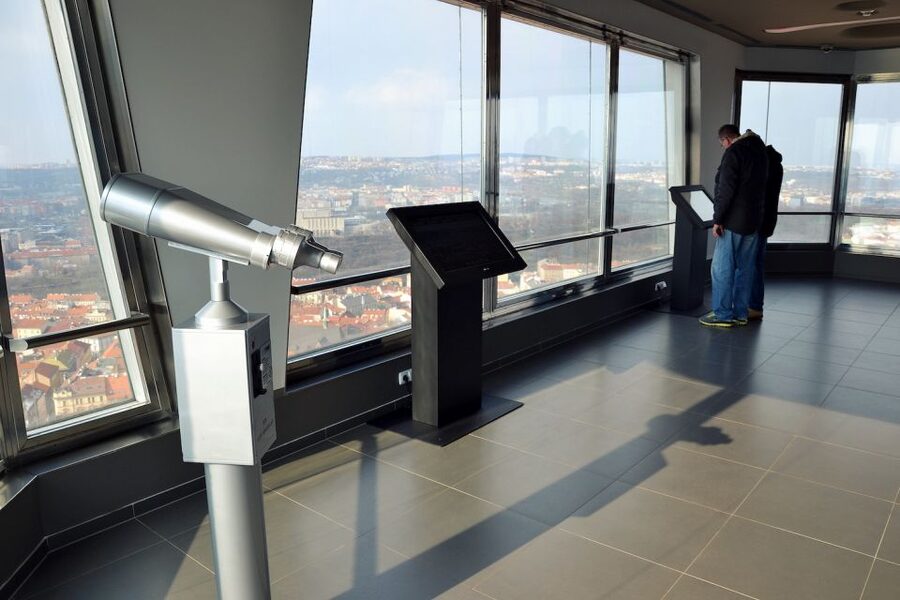Prague: Žižkov TV Tower Observatory Entry Ticket - Telescopes, Sofas, and the Practical “Stay Awhile” Layout