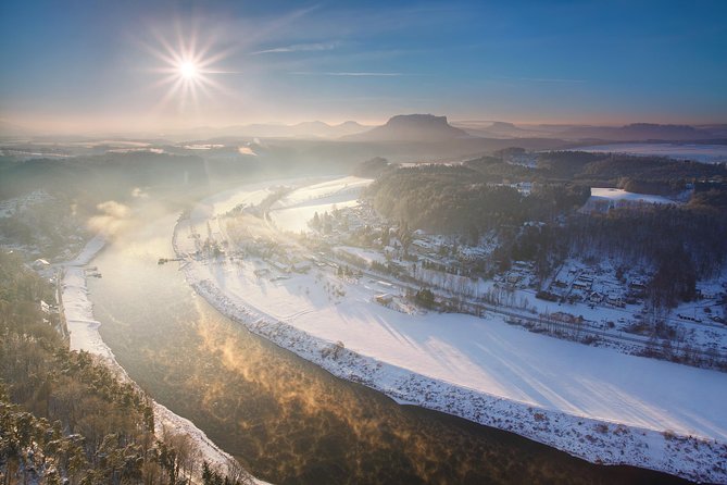 Pravcicka Gate & Bastei Bridge Winter National Park Tour from Prague - The day’s pacing, walking load, and winter comfort