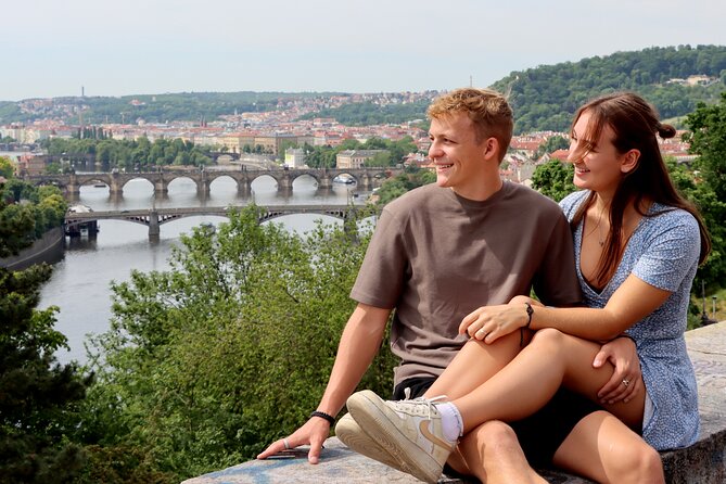 Private Prague Photoshoot for Individuals, Couples and Families - Franz Kafka Museum Exterior Views Without the Museum Rush