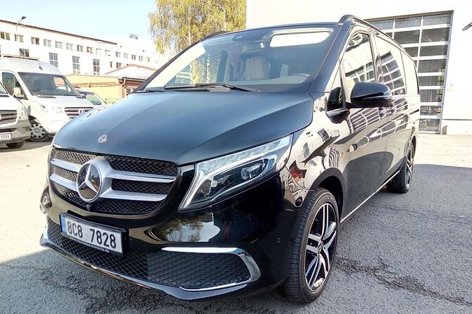 Private Transfer from Prague Airport to Prague City Hotels 1 - 7 pax - Price value for $61.68 per group, when it’s a win