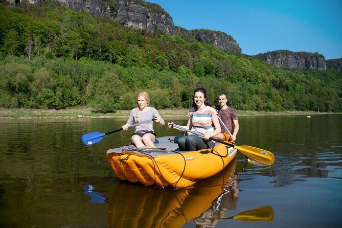 Rafting from Děčín to Bad Schandau and back on bikes - The return ride: Elbe Cycle Route and the 6 p.m. bike return rule