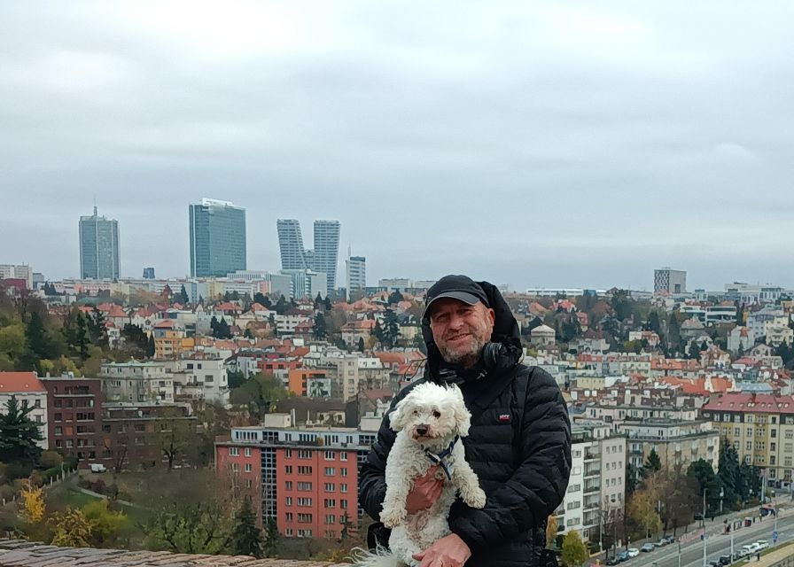 Real life in Prague - Easy Walk from Vysehrad to Vyton - Meet Jiri and Bison at Metro Vysehrad, and get your bearings fast