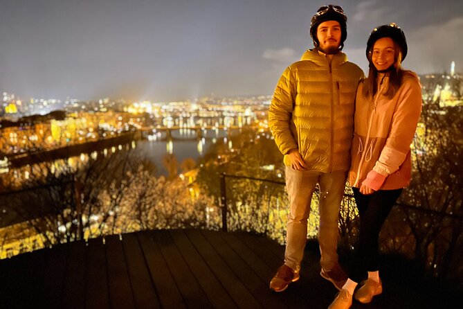 Retro Style E-Bike Night Tour in Prague - Live Guided - Lennon Wall to Charles Bridge: art, river views, and photo timing