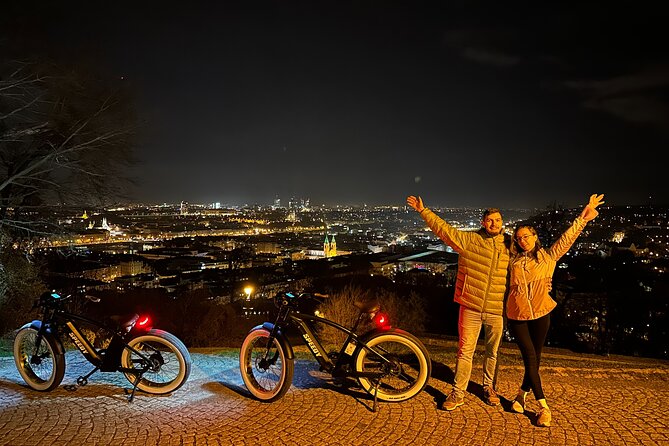 Retro Style E-Bike Night Tour in Prague - Live Guided - Kafka, Rudolnín, and Parizská Street luxury sightlines
