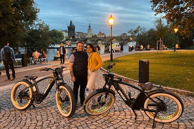 Retro Style E-Bike Night Tour in Prague - Live Guided - From Wenceslas Square to Powder Tower: classic Prague at street speed