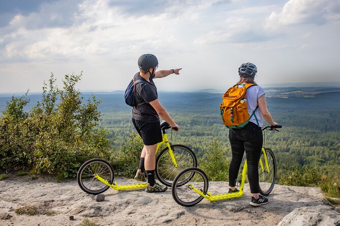 Scooter downhill tour from Děčínský Sněžník - Key Points at a Glance