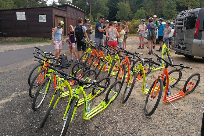 Scooter downhill tour from Děčínský Sněžník - Safety and comfort, gear plus a realistic fitness check