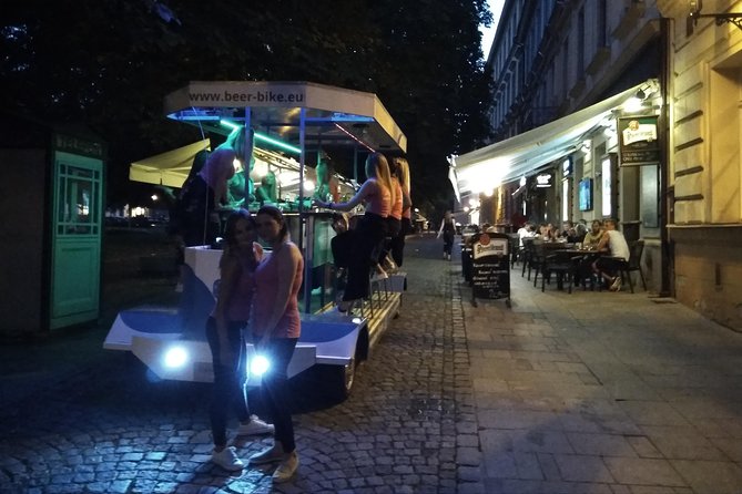 Sightseeing Tour in the Czech Republic: Beer Bike in Pilsen - DEPO2015 ALCO-Afterparty: The Fun Segment With Drinks Included
