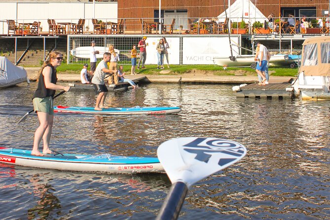 Stand-Up Paddleboarding on the Vltava River in Prague - How to Judge the Value of $59.13 for a Short SUP Trip