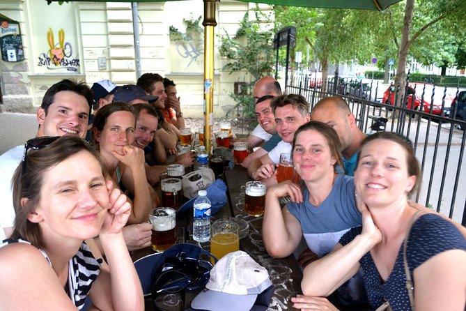 Sunny Beer garden tour - Start at Palladium, then get out of the tourist funnel fast